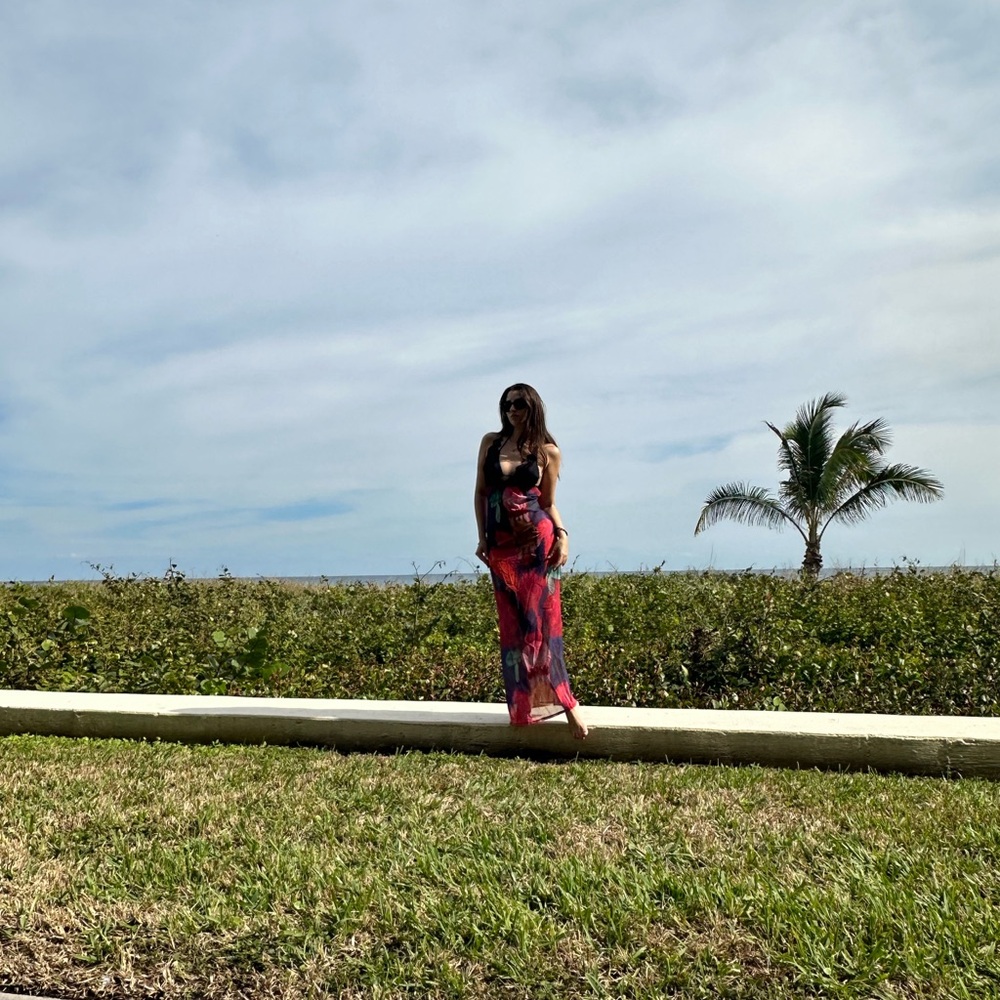 Rat and Boa look-alike dress